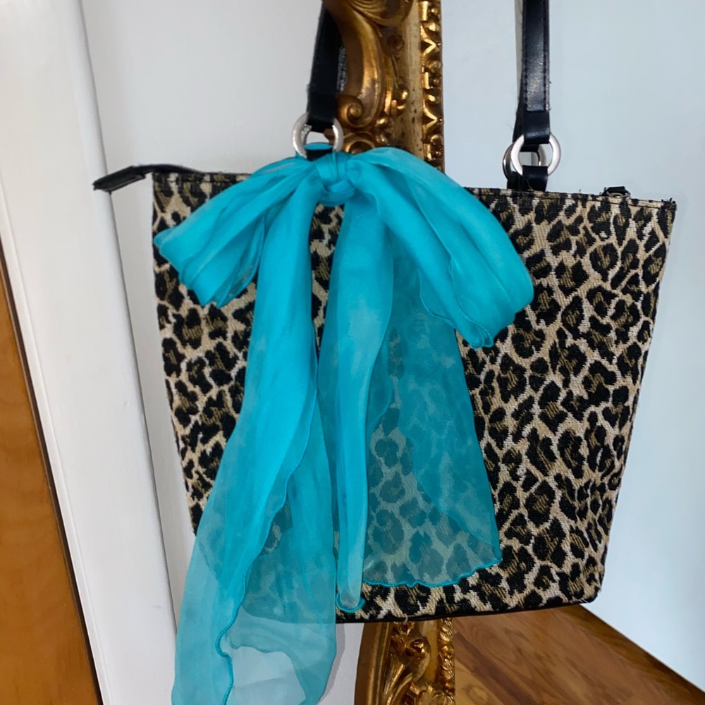 Sheer Turquoise scarf